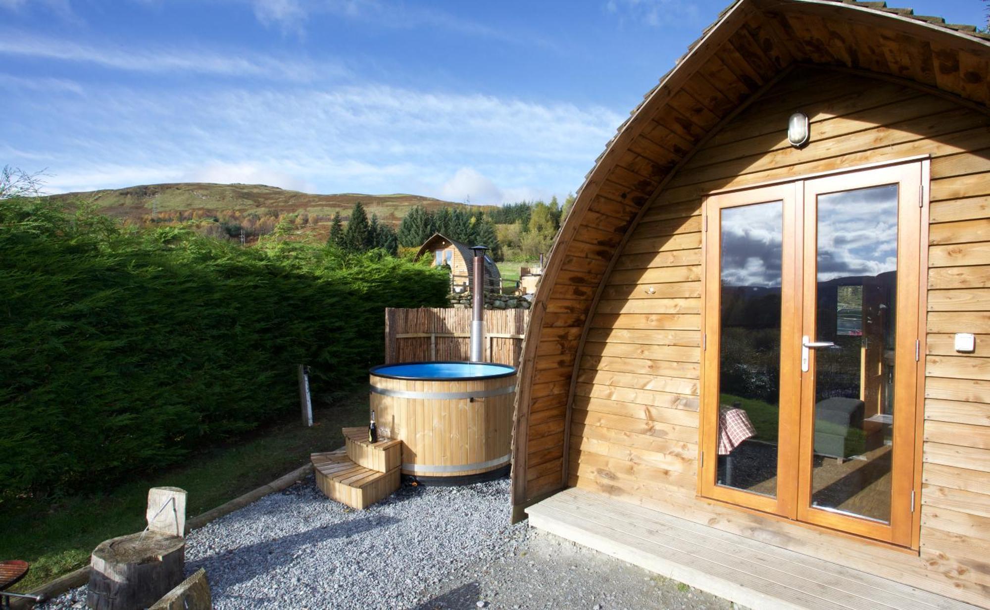 Loch Tay Highland Lodges And Glamping Park Morenish Exterior foto