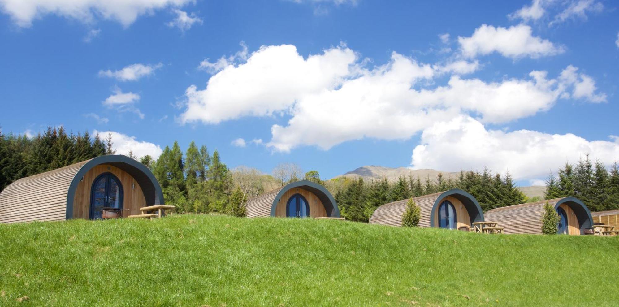 Loch Tay Highland Lodges And Glamping Park Morenish Exterior foto